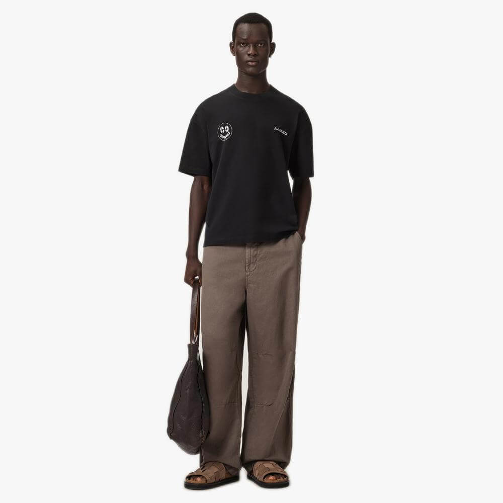 AllSaints Spinner Oversized Short Sleeve Graphic T-Shirt